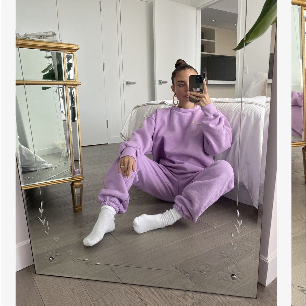 Heavy Manners Lavender Sweatsuit